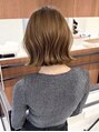ヘアサロン リボーン(Hair salon Reborn) くびれボブ/ボブ/切りっぱなしボブ