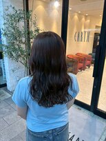 アース 岐阜店(HAIR&MAKE EARTH)&nbsp;ロングのウェーブ