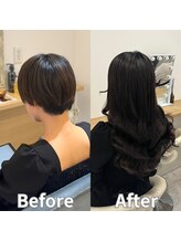 ヘアスタジオ マテリアル 中央駅店(hair studio Material)&nbsp;#エクステ#髪質改善#ヘアセット#縮毛矯正#ブリーチ