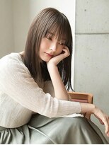 リュドール 名駅(Rue D'or)&nbsp;セミロング20代30代ストレートレイヤー前髪あり