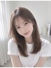 平日限定♪【朝の時間5分で決まる】カット＋カラー＋マイクロバブル付 ￥8800