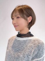 アルバム 銀座(ALBUM GINZA)&nbsp;ショートおくれ毛前髪カット美髪韓国ヘア_ba549981