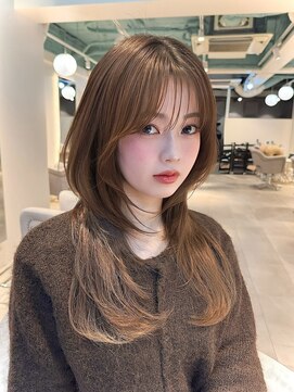 マインバイアフロートギンザ(MYNE by AFLOAT GINZA) ハッシュカット/ハイレイヤー/ウルフカット/暗めカラー/秋ヘア
