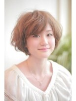 ヘアアンドメイク エジェリ(hair&make egerie)&nbsp;甘めフワゆるボブスタイルインナーカラー  恵比寿