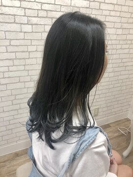 ラッズプラスエイチ(Lads+h) 【Lads+h】ブルーグレー グラデーション