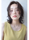 【恵比寿ro-ro】大人レイヤーウルフ×小顔センターパート
