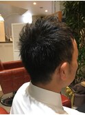 骨格カバーベリーショートヘア