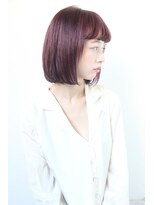 フェリア 緑地公園(FERIA)&nbsp;【FERIA 緑地公園】シンプル　ボブ×ベリーカラー