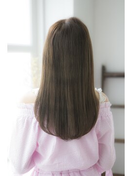 ミエル ヘア 新宿(miel hair) 【miel hair新宿】品よく清楚なモテナチュラルストレート