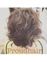 プラウドヘアー(Proud hair) ヌケ感ハイセンスカーリースタイル