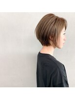 タグ(#tag)&nbsp;#スモークベージュショートボブ