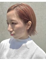 オードリーク(AudreyK) コンパクトなミニボブ〈Stylist 今井悠瑛〉