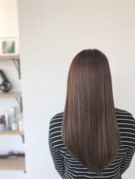 テラスヘア センダイ(TERRACE hair SENDAI) 艶髪グレージュ【イノアカラー使用】