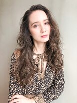 アイティー バイ アルバム 中野店(IT by ALBUM) ふんわりウェーブ_イヤリングカラーラベンダーカラー_28258