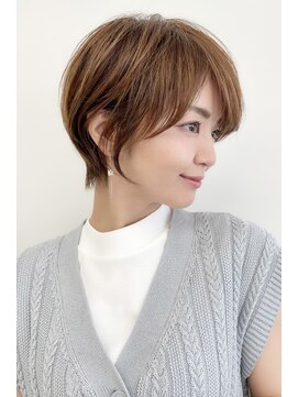 ミチオ ノザワ ヘアサロン ギンザ(Michio Nozawa HAIR SALON Ginza) 似合わせカット×大人くびれショート【瀧上丈司】