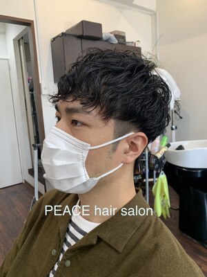 【当日予約受付中】ON/OFFキマる！再現性の高いSTYLEなら《PEACE hair salon》