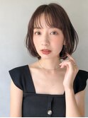 ナチュラルウルフナチュラルカール顔周りレイヤーイメチェン　時