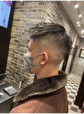 スキンフェード/サイドパート/バーバー<理容室>[メンズ/御徒町]
