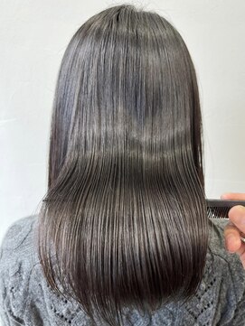 エヌポータル(N portal) キュウキョクの艶髪スタイル ミディアム セミロング ずっと綺麗