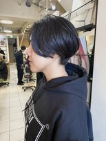 ペネロープ(Penelope)&nbsp;［新宿］長め前髪/ハンサムショート/アッシュ系