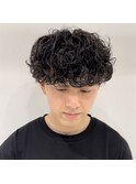 マッシュ×トイブードルパーマ/メンズパーマ