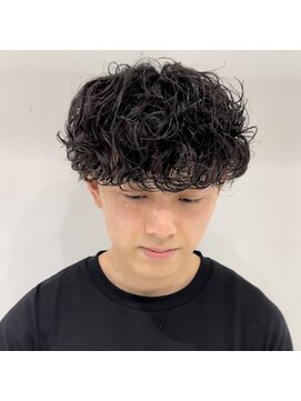 ウェーブ(WAVE) マッシュ×トイブードルパーマ/メンズパーマ