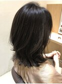 外ハネゆるふわスタイル×アッシュグレーカラー☆