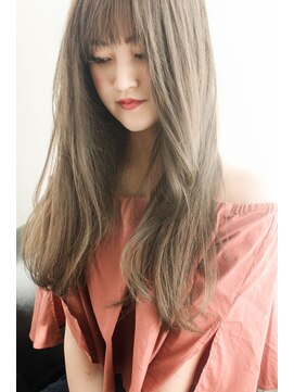 ウゴハナレ(UGO hanare) 【艶ふわメルトカラー】カーキアッシュ　×　ブルーアッシュ