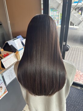 クレップスヘアーヒマワリ(CRE'PS HAIR HIMAWARI) サラ艶髪質改善縮毛矯正クセストパー