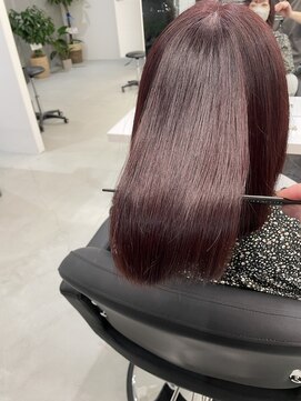 リリアン(ReLien) ピンクブラウン×質感再整トリートメント