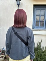 穀雨(Kokuu)&nbsp;ボブ×ピンクカラー