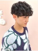 ＊メンズパーマ メンズマッシュ メンズカット スパイラルパーマ