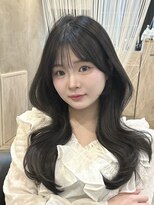 ユニコ(unico)&nbsp;韓国風/レイヤー/小顔/前髪カット/髪質改善/グレージュ/透明感