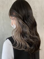 サクラ 岐阜(SAKURA)&nbsp;ブリーチ2回～隠せるバレないインナーカラーミルクティー岐阜