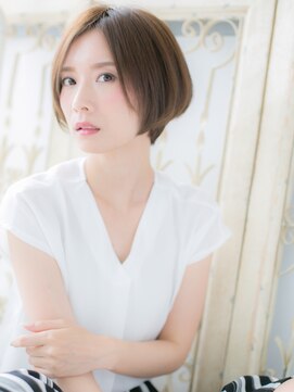 モッズ ヘア 福岡姪浜店(mod's hair) mod's姪浜/透明感カラー大人美人美髪ひし形ショートミニボブh