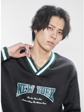 フーガ 新越谷蒲生店(fuuga) センターパートツイストスパイラルパーマ