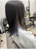ラベンダーインナーカラー