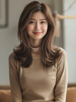 アルトリスト(Altruist Aging×HAIR&SPA)&nbsp;★ダークアッシュ大人ガーリーボブ着物ミディアムレイヤーカット