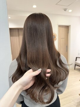 ユーフォリア 青山(Euphoria) ショコラブラウン/透明感カラー/ロングヘア*担当yuki
