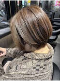 大人ショートボブ