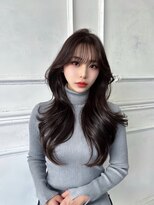 メゾンハル(Maison HALU)&nbsp;上質なカラー&激盛れ顔周りカットで憧れの韓国ヘアに！