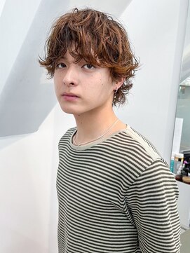 アイティー バイ アルバム 浦和店(IT by ALBUM) 韓国マッシュスペインカールフェザーパーマ_ba529411