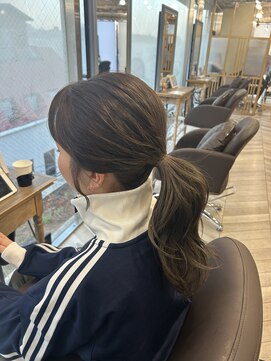 アリスバイアフロート 自由が丘(ALICe by AFLOAT) 透明感／オリーブベージュ/ブリーチなし