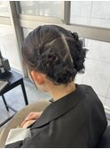 ツイストリボンヘア♪