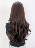 くびれヘア顔周りレイヤー美髪韓国ヘアロング_ba550351