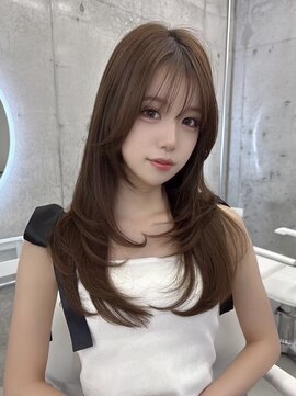 アイシー 表参道(ICY) 上品可愛い◇韓国くびれヘアチョコレートカラー