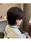 【センターパート×ウルフ】