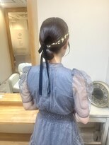 ブルームス アンジュ(Blooms Unge)&nbsp;タイトシニヨンヘアセット＊