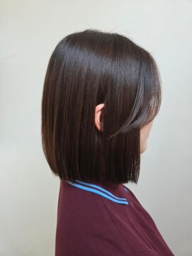 ジェネスタ(GENESTA) 20代髪質改善韓国前髪シースルーレイヤーカット顔周り