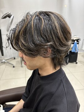 テーラヘアー 蘇我2号店(TELA HAIR) 【パーマにワンアクセント】ハイライト×パーマ